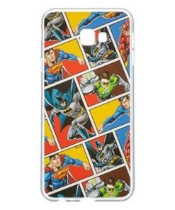 DC League of Justice Back Cover 001 για το Samsung Galaxy J4 Plus Multicolor