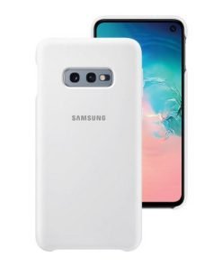 Samsung Silicone Cover Case White για το Samsung Galaxy S10e EF-PG970TWEGWW