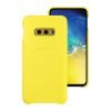 Samsung Leather Cover Yellow για το Samsung Galaxy S10e EF-VG970LYEGWW