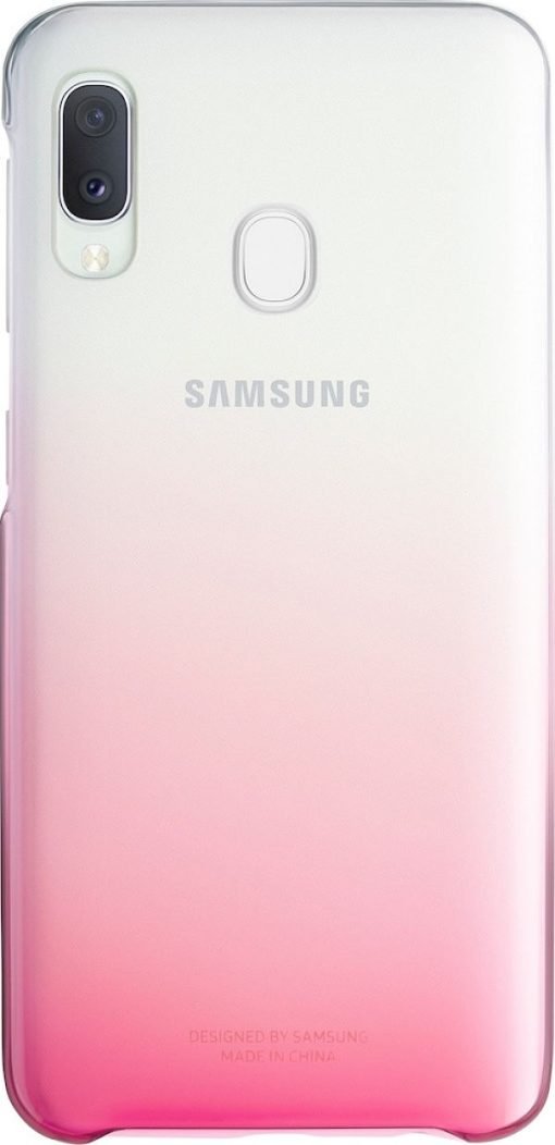 Θήκη Samsung Gradation Cover για το Galaxy A20e Ροζ (EF-AA202CPE)-0