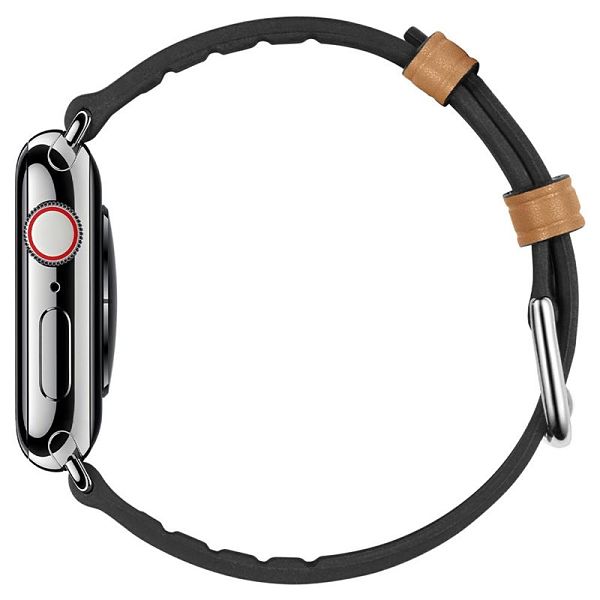Spigen Retro Fit Δερμάτινο Λουράκι Καφέ για το Apple Watch 40/38mm (061MP25077) - Image 3