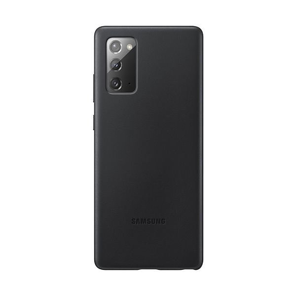 Samsung Leather Cover για το Samsung Galaxy Note 20 - Black (EF-VN980LBEGEU)