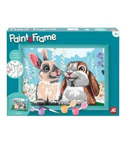 Paint & Frame Ζωγραφίζω Με Αριθμούς Cute Bunnies Για Ηλικίες 9+ Χρονών