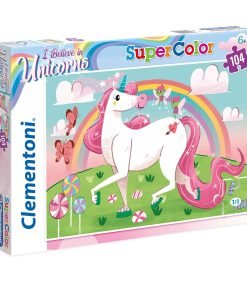 Clementoni Παιδικό Παζλ Super Color I Believe In Unicorns 104 τμχ