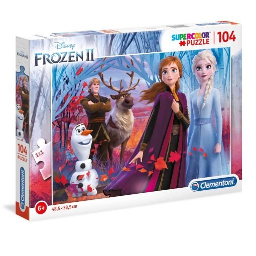 Clementoni Παιδικό Παζλ Super Color Frozen 2 104 τμχ