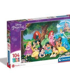 Clementoni Παιδικό Παζλ Supercolor Disney Πριγκίπισσες 104 τμχ