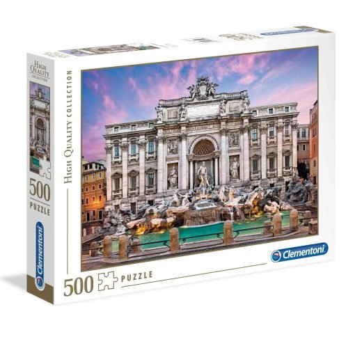 Clementoni Παζλ High Quality Collection Fontana di Trevi 500 τμχ