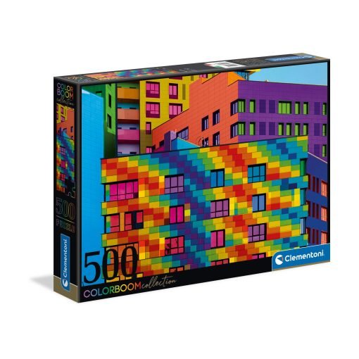 Clementoni Παζλ Colorboom Squares 500 τμχ