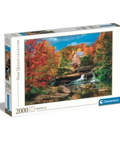 Clementoni Παζλ High Quality Collection Glade Creek Grist Mill ΗΠΑ 2000 τμχ