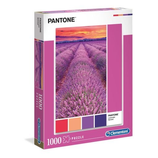 Clementoni Παζλ Pantone Μωβ Βιόλες 1000 τμχ