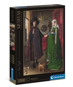 Clementoni Παζλ Museum Collection Van Eyck: Ο Γάμος Των Αρνολφίνι 1000 τμχ