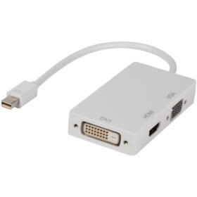 Αντάπτορας Mini DisplayPort σε DVI, VGA και HDMI. - VLMP 37465 W0.20