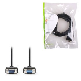 Καλώδιο VGA αρσ. - VGA θηλ., 2m. - NEDIS CCGP59100BK20