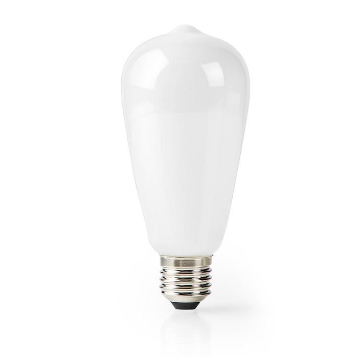 Wi-Fi έξυπνη λάμπα LED, E27, ST64, 5W, Warm White, 500lm. - NEDIS WIFILF11WTST64 - Image 2