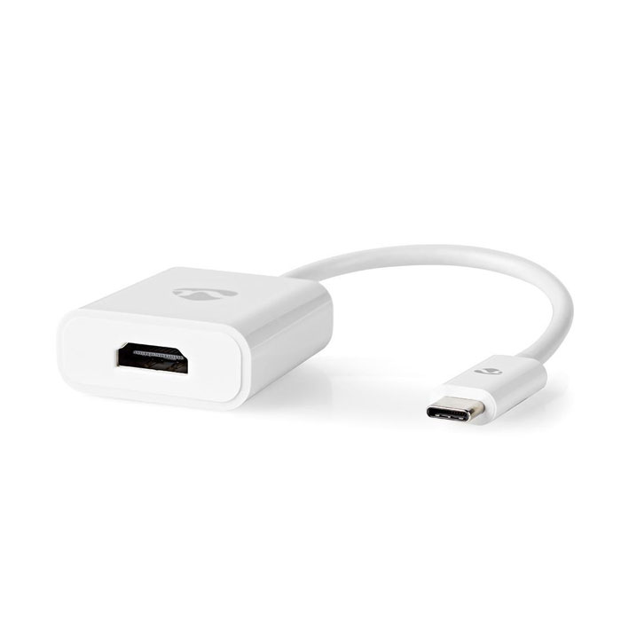 Μετατροπέας USB 3.2 Gen 1x1 Type-C αρσ. - HDMI θηλ., 0.20m, σε λευκό χρώμα. - NEDIS CCGP64651WT02
