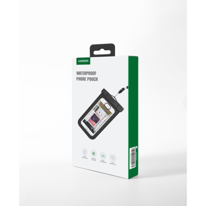Waterproof Phone Case UGREEN LP186 Black 50919 - Image 2