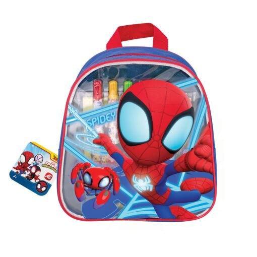 AS Σετ Ζωγραφικής Σε Backpack Marvel Spidey And His Amazing Friends Για 3+ Χρονών