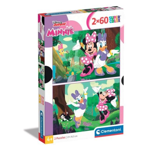 Clementoni Παιδικό Παζλ Super Color Disney Minnie 2x60 τμχ