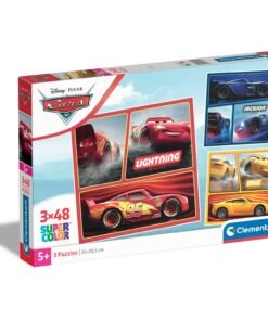 Clementoni Παιδικό Παζλ Super Color Disney Cars 3x48 τμχ