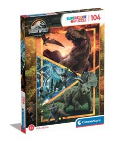 Clementoni Παιδικό Παζλ Super Color Jurassic World 104 τμχ