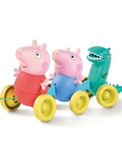 Tomy Toomies Βρεφικό Παιχνίδι Συρόμενο Οικογένεια Peppa Pig Για 18+ Μηνών