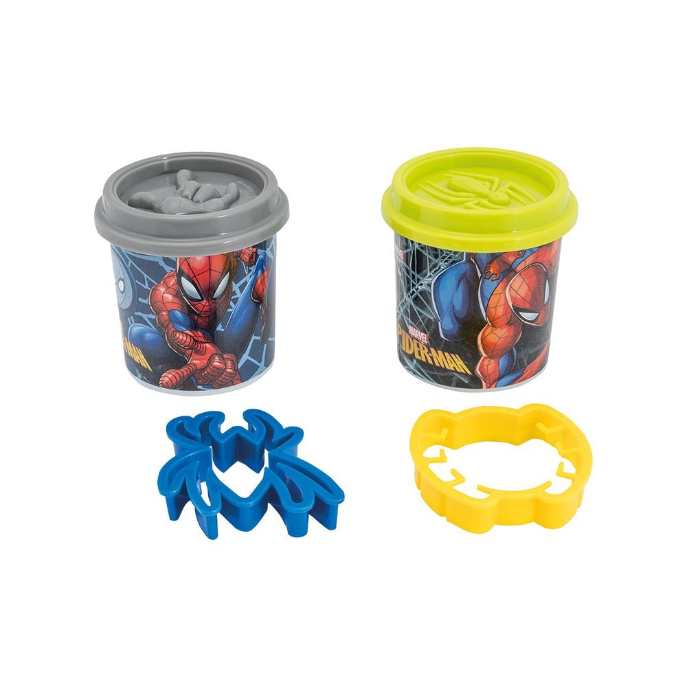 AS Πλαστελίνη Disney Frozen & Marvel Spiderman Σετ 2 Βαζάκια Με 2 Cutters 228gr Για 3+ Χρονών - Image 3