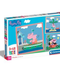 Clementoni Παιδικό Παζλ Super Color Peppa Pig 3x48 τμχ