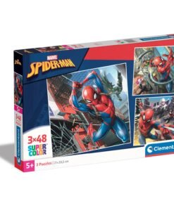 Clementoni Παιδικό Παζλ Super Color Marvel Spiderman 3x48 τμχ