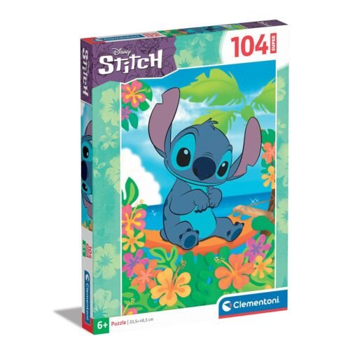 Clementoni Παιδικό Παζλ Super Color Disney Stitch 104 τμχ