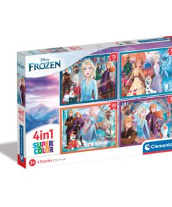 Clementoni Παιδικό Παζλ 4 in 1 Supercolor Disney Frozen II 12-16-20-24 τμχ