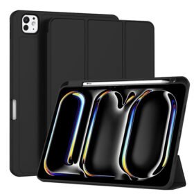Techsuit θήκη Flex Trifold (with Pencil Holder) για το iPad Pro 11 (2024) - Black