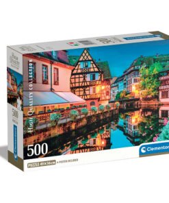 Clementoni Παζλ High Quality Collection Παλιά Πόλη Στρασβούργο 500 τμχ - Compact Box