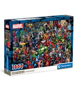 Clementoni Παζλ Impossible Marvel 1000 τμχ - Compact Box