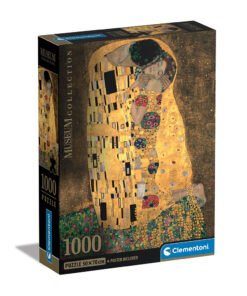 Clementoni Παζλ Museum Collection Klimt: Το Φιλί 1000 τμχ - Compact Box