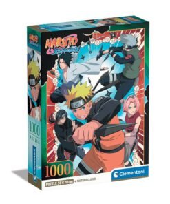 Clementoni Παζλ High Quality Collection Naruto Shippuden 1000 τμχ - Compact Box