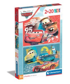 Clementoni Παιδικό Παζλ Super Color Disney Cars 2x20 τμχ