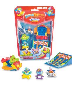 Superthings Μικροπλάσματα Kazoom Kids Blister 4 Φιγούρες Με Αξεσουάρ Για 3+ Χρονών