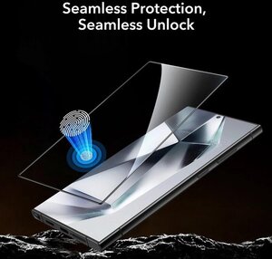 ESR Tempered Glass with Mounting Frame - Case Friendly - Samsung Galaxy S24 Ultra - Image 3