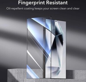 ESR Tempered Glass with Mounting Frame - Case Friendly - Samsung Galaxy S24 Ultra - Image 7