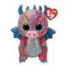 TY Beanie Boos Flint Χνουδωτός Δράκος Πολύχρωμος 15εκ