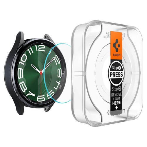 Spigen Glas.tR EZ Fit (2 pack) για το Samsung Galaxy Watch 6 Classic 47mm - Clear AGL07066 - Image 6