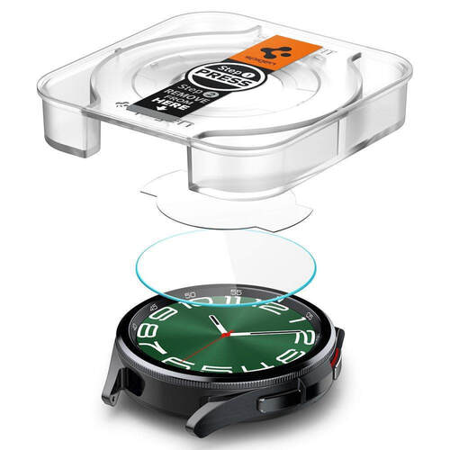 Spigen Glas.tR EZ Fit (2 pack) για το Samsung Galaxy Watch 6 Classic 47mm - Clear AGL07066 - Image 4