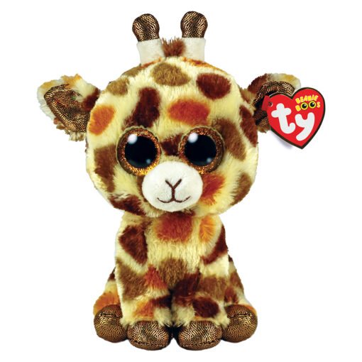 TY Beanie Boos Stilts Χνουδωτό Καμηλοπάρδαλη Πολύχρωμο 15εκ