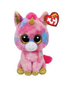 TY Beanie Boos Fantasia Χνουδωτό Μονόκερος Πολύχρωμο 15εκ