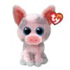 TY Beanie Boos Hambone Χνουδωτό Γουρουνάκι Ροζ 15εκ