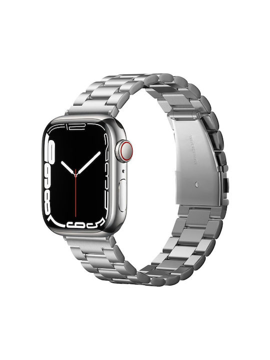 Spigen Modern Fit Λουράκι Ανοξείδωτο Ατσάλι Ασημί (Apple Watch 42/44/45/46/ 49mm) 062MP25404