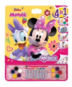 Giga Block Σετ Ζωγραφικής Disney Minnie 4 Σε 1 Για 3+ Χρονών