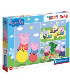 Clementoni Παιδικό Παζλ Super Color Peppa Pig 3x48 τμχ