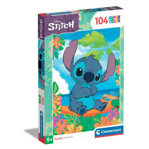 Clementoni Παιδικό Παζλ Super Color Disney Stitch 104 τμχ