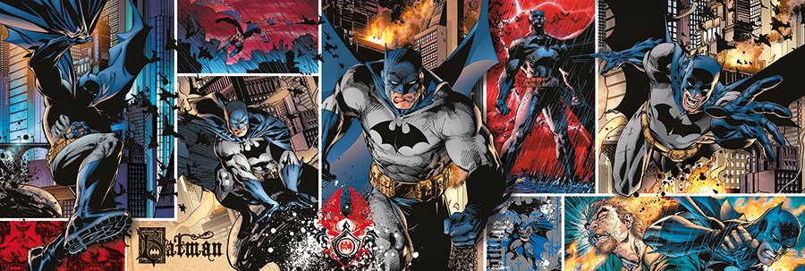 Clementoni Παζλ Panorama Batman 1000 τμχ - Image 2